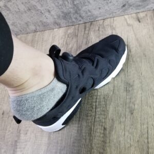 インスタポンプフューリーを履いた様子