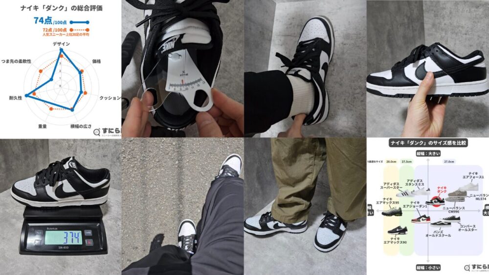 人気★Nike ナイキ ダンク LOW★スニーカー 定番 快適な履き心地 レビュー】ナイキ「ダンク」のサイズ感や履き心地を解説しなぜ