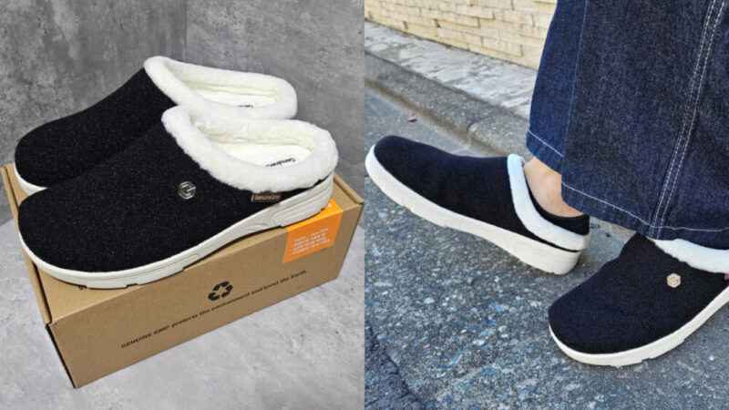 【レビュー】冬でも温かい！上品なボア付きサンダルシューズ